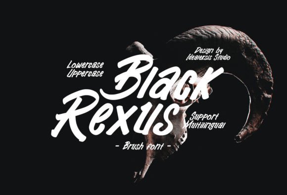 Black Rexus Font: Adding Edge to Brand Identity