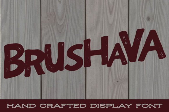 Brushava Font: Adding Hand-Painted Charm to Web Layouts