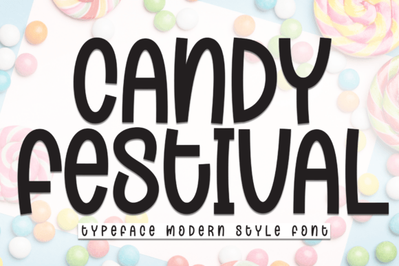Candy Festival Font: Sweet Typography for Makers