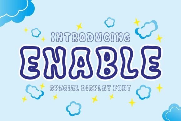 Enable Font: Add Youthful Energy to Your Brand