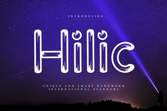 Hilic Font: Adding Handwritten Elegance to Web Design