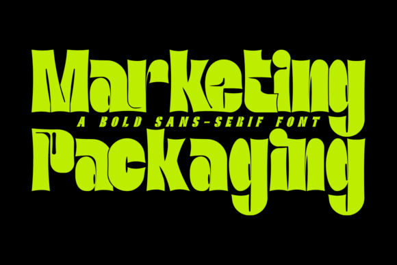 Marketing Packaging Font: A Web Design Review