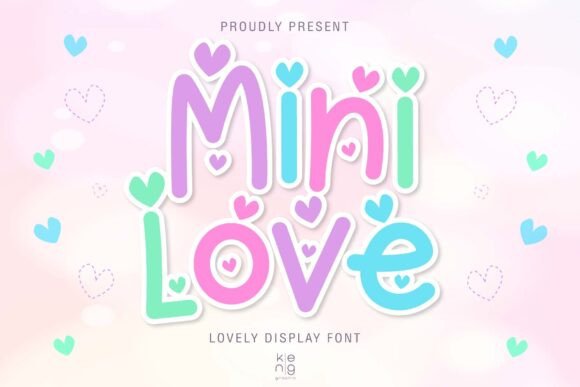 Mini Love Font: Expressive Display Typography for Web Design