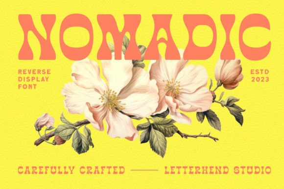 Nomadic Font: Editorial Charm for Storybook Design