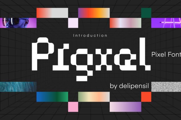Pigxel Font: A Modern Pixel Typeface for Makers