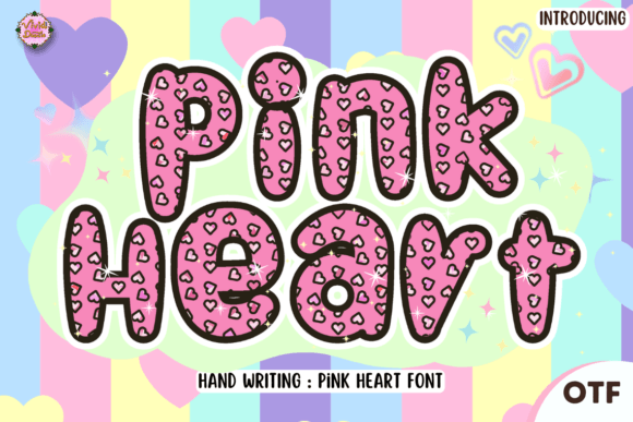 Pinkheart Font Review: Festive Display Type for Campaigns