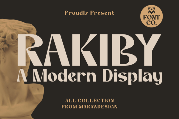 Rakiby Font Review: A Modern Display Typeface for Branding