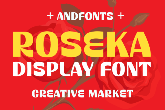Roseka Font Review: Retro Display Type for Web Design