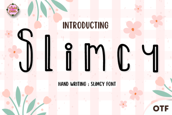 Slimcy Font: A Quirky Display Typeface for Editorial Design