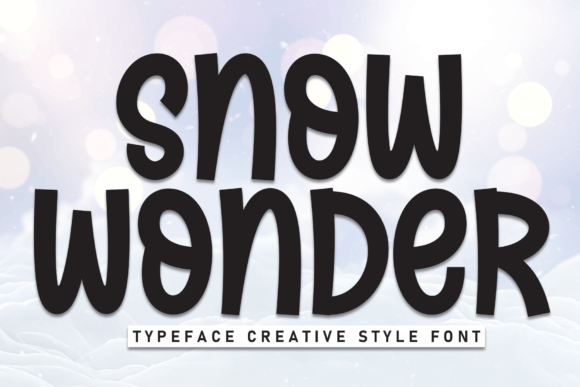 Snow Wonder Font Review: A Handwritten Display Typeface for Sweet Branding
