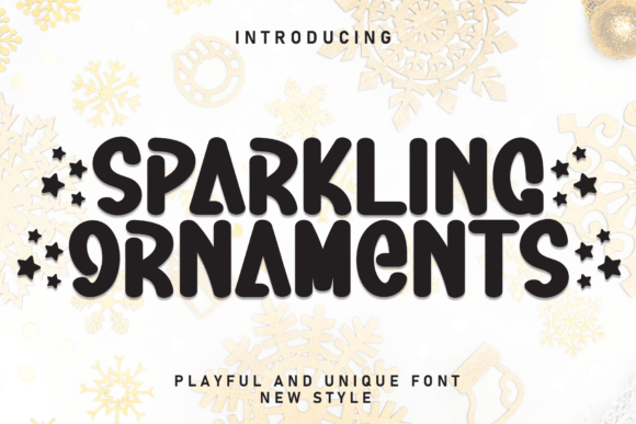 Sparkling Ornaments Font Review for Web Design