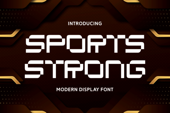 Sports Strong Font Review: Bold Display Type for Branding